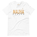 PindLife Majha T-Shirt (Punjab Print) in white, front view, Punjab Region