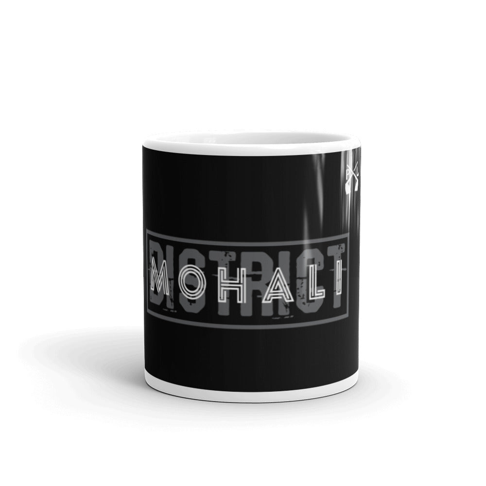 PindLife District Mohali Mug, Puadh Punjab design, alternate view