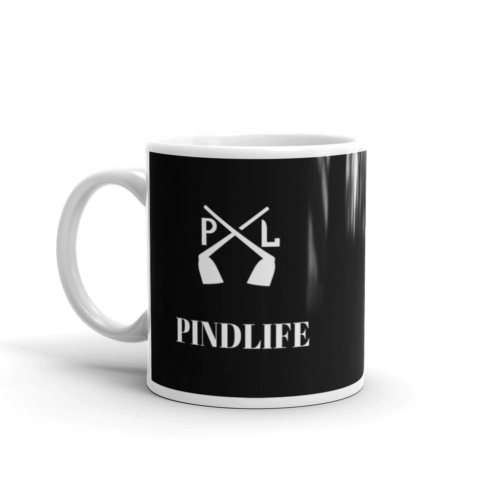 PindLife Kisaan Mug, handle on the left view, Punjabi Farmer Pride Gift