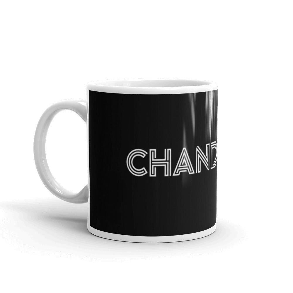 PindLife Chandigarh Mug, handle on the left view, Punjabi Pride, City Beautiful