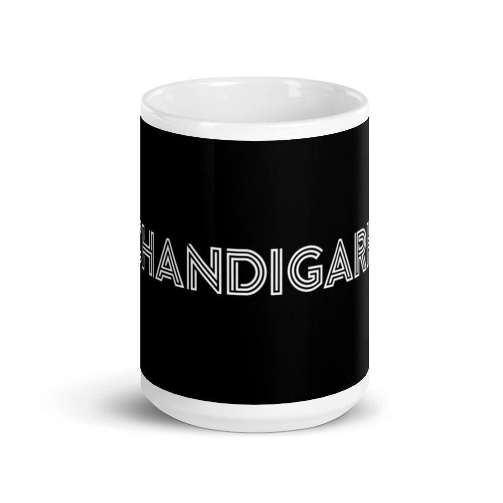 PindLife Chandigarh Mug, front view, Punjabi Pride, City Beautiful